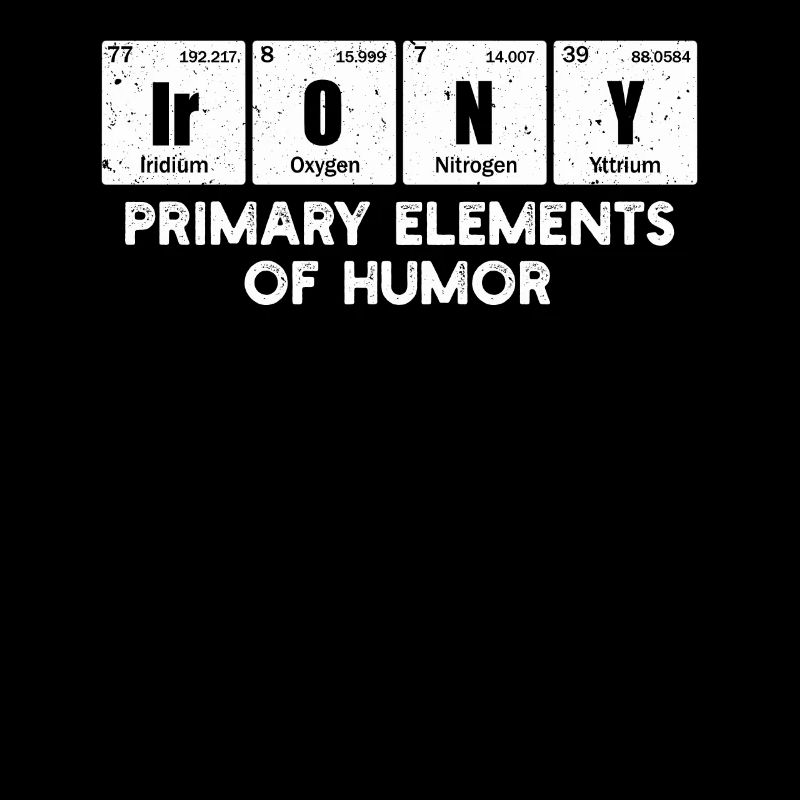 Primary Elements Of Humor Science Irony