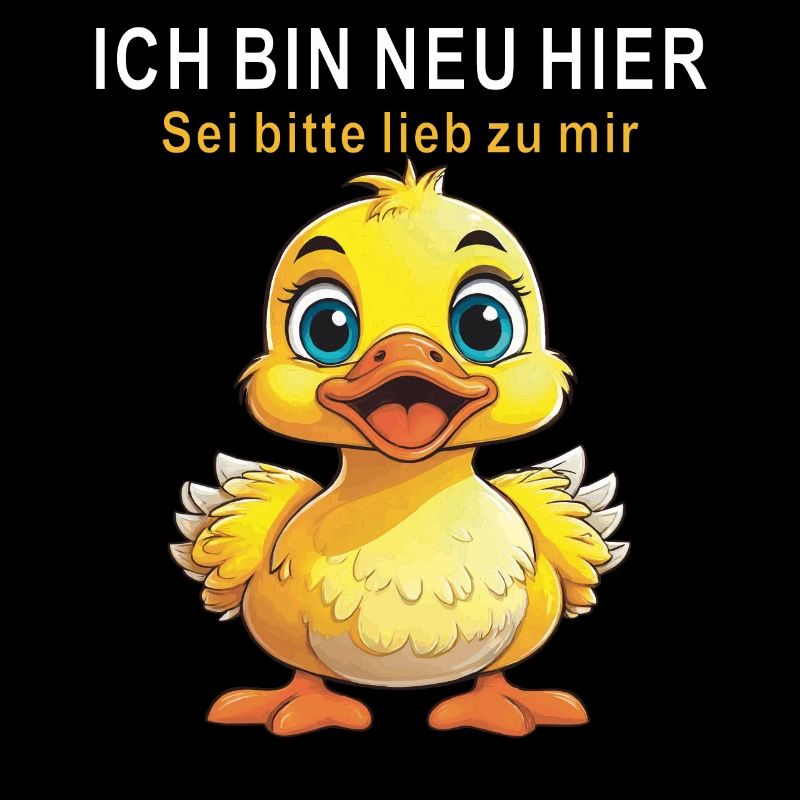ICH BIN NEU HIER SEI LIEB