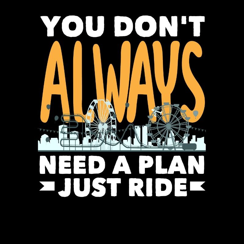 Roller coaster just start riding Plan not necessary