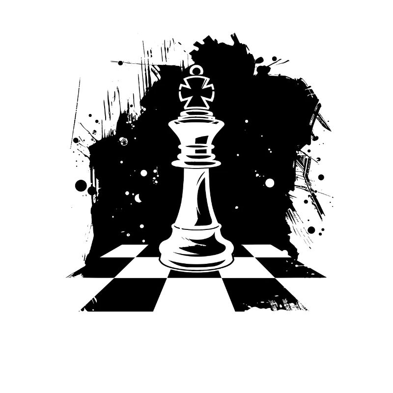 Dessin de pièces d’échecs