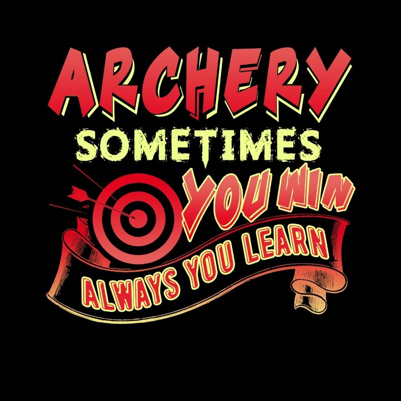 Sometimes You Win Always You Learn Archery