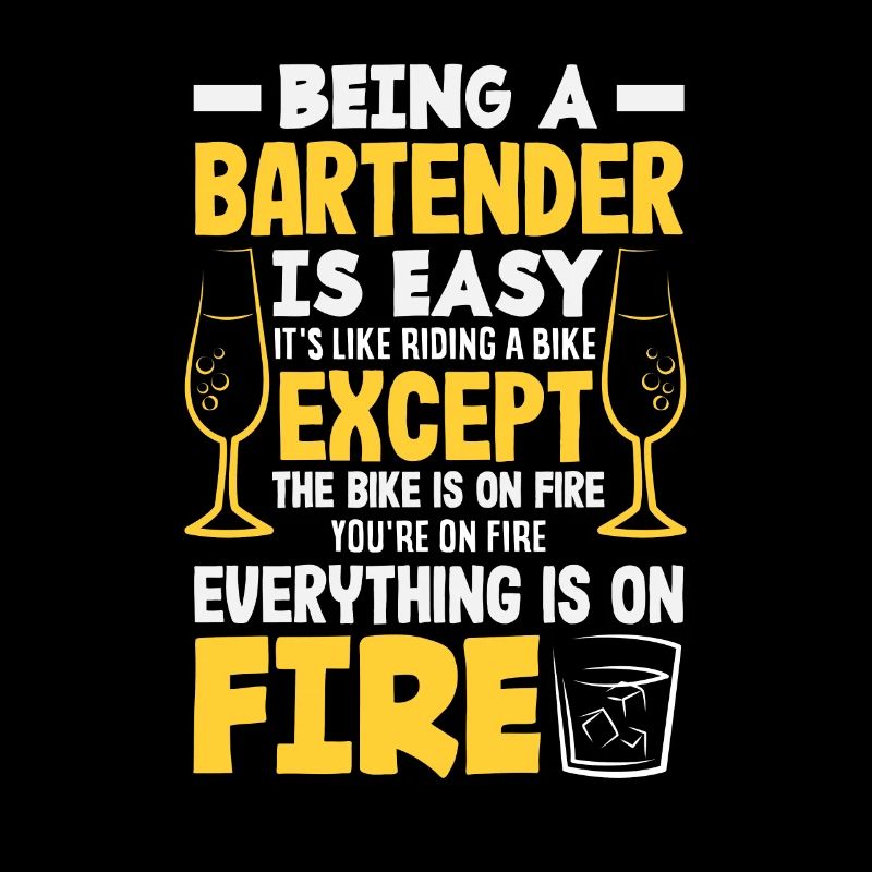 Funny Bartender Saying Bartender Gift