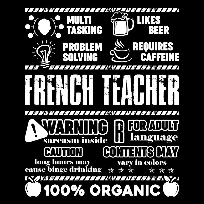 French Teacher Multitasking Beer Coffee Problem