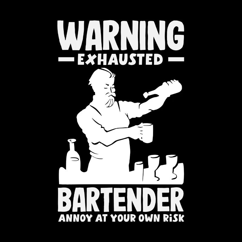 Funny Bartender Saying Bartender Gift