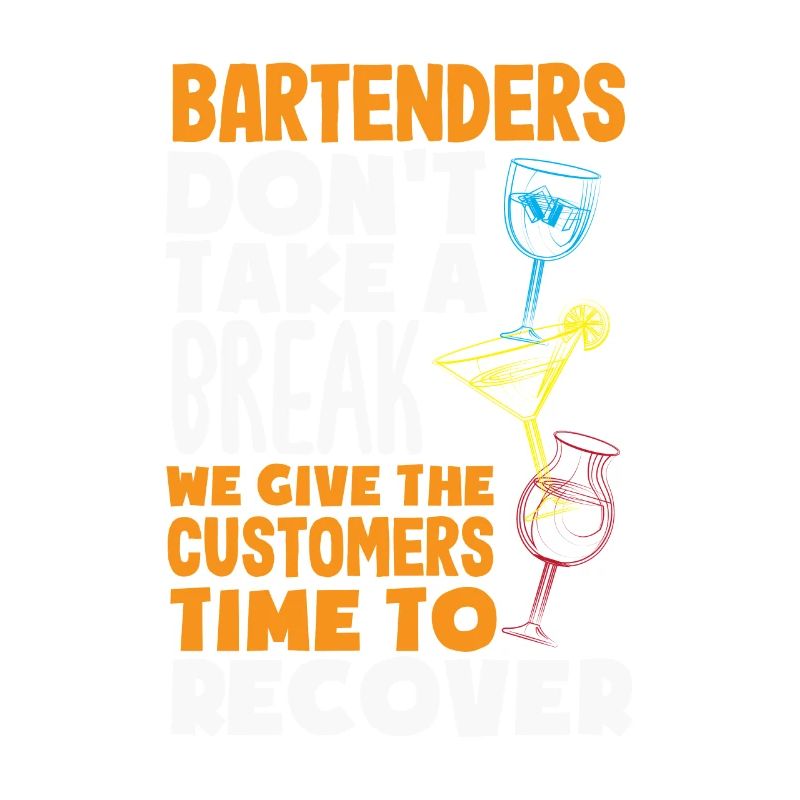 Funny Bartender Saying Bartender Gift