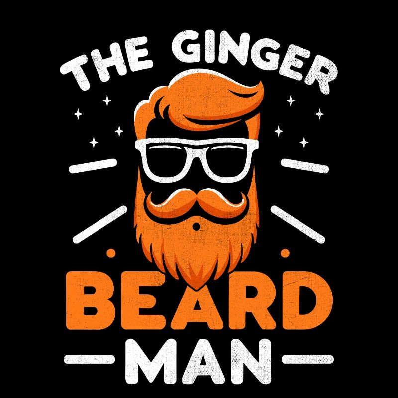 Der Ingwer Bart Mann Bärtig Gesichtsbehaarung Bärte
