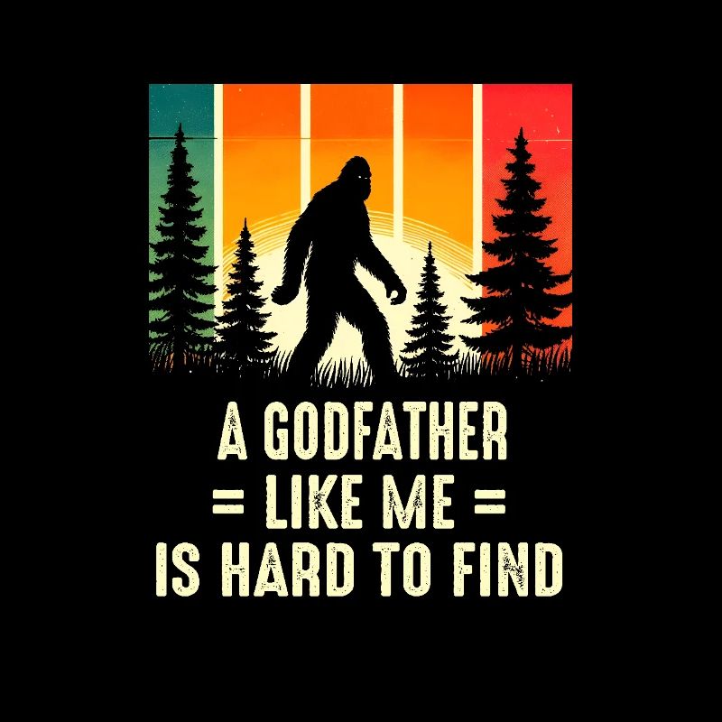 Le parrain est difficile à trouver, drôle de Bigfoot Sasquatch