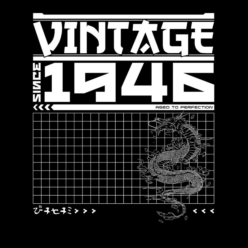 Samurai Power seit 1946 - 79. Geburtstag Drache