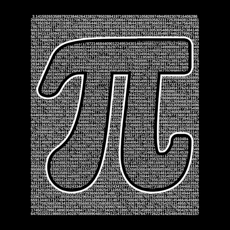 Pi Tag Numéro Art Math Lover