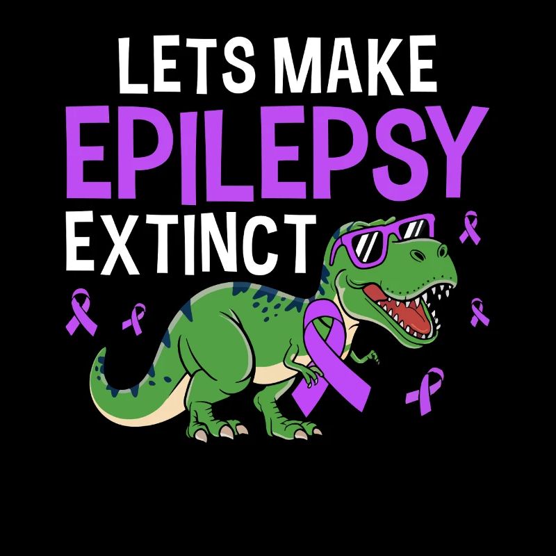 Lets Make Epilepsy Extinct Funny Dinosaur