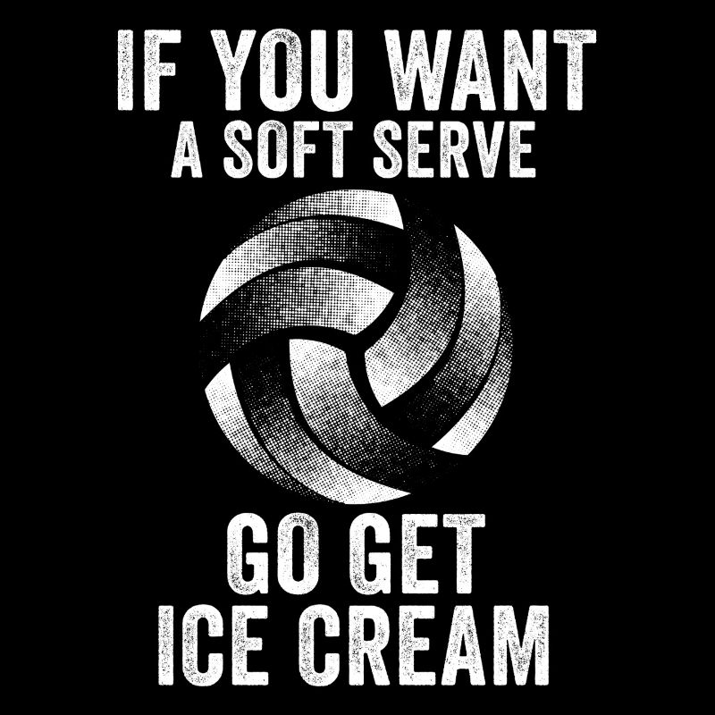 Wenn Sie ein Softeis wollen, holen Sie sich Eis