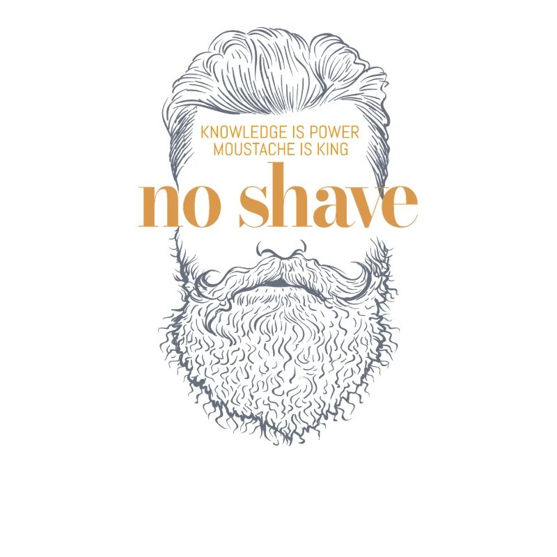 No Shave Beard Graphic Design No Shave Beard Graphic