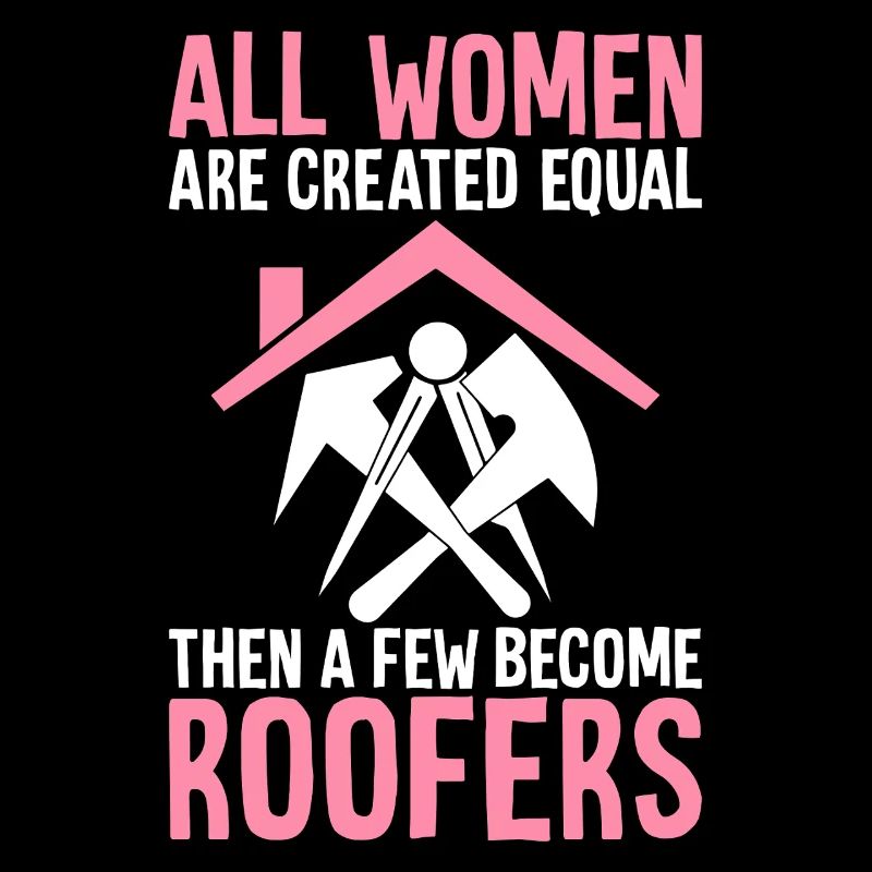 Ein paar werden Dachdecker Dachdeckerin