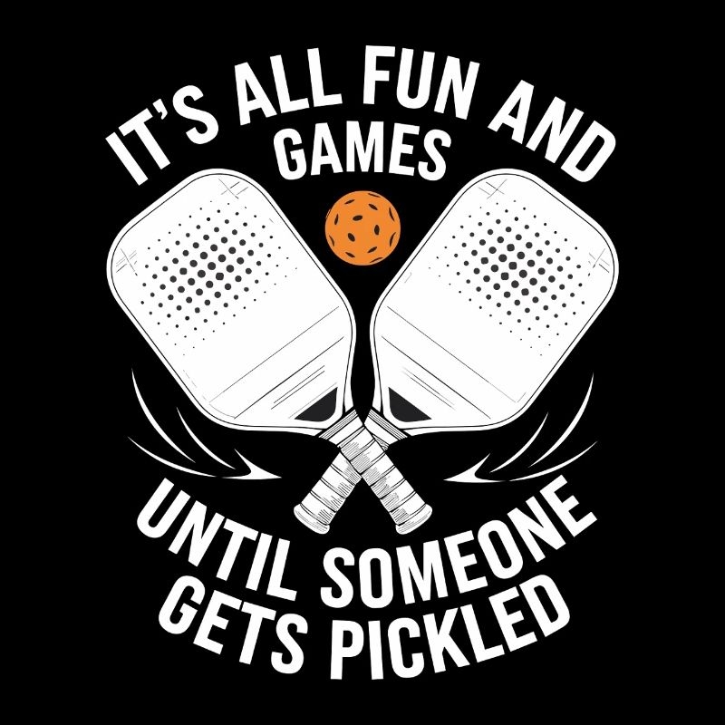 Pickleball Player Paddleball Game Fun Gift