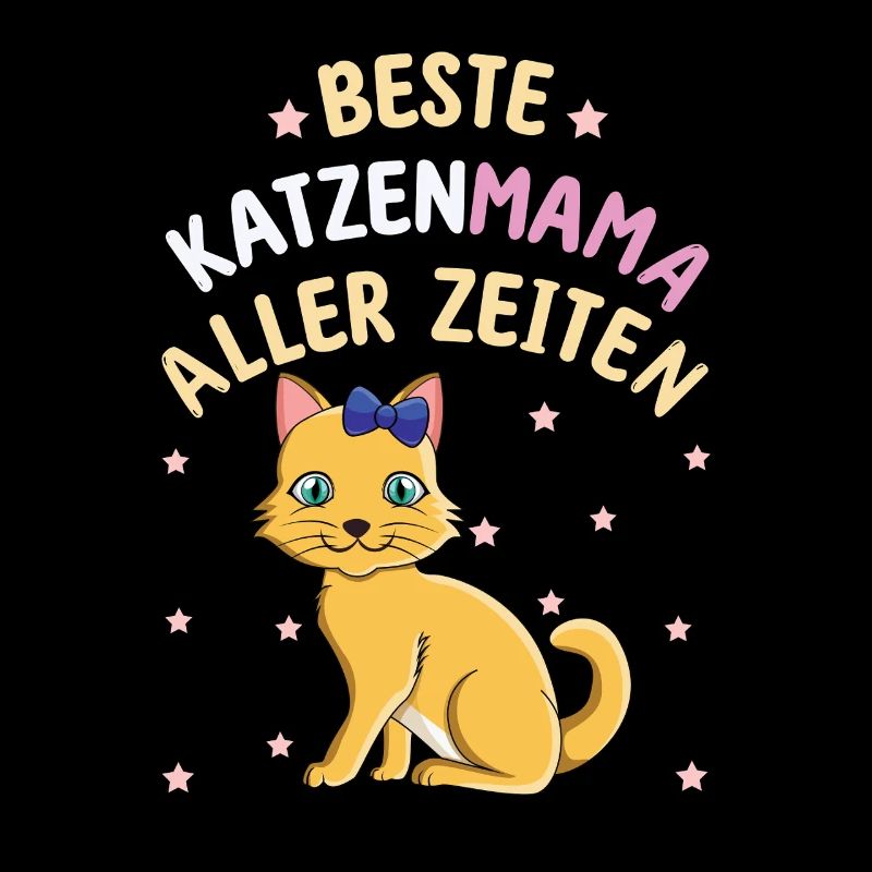 Meilleure maman chat de tous les temps avec un chat mignon