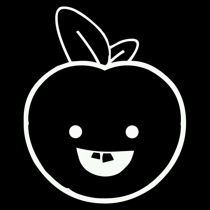 sourire pomme