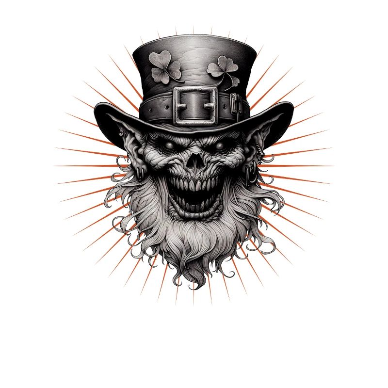 Saint-Patrick Design Evil Leprechaun