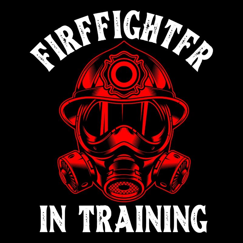 Firefighter In Training First Responder Future