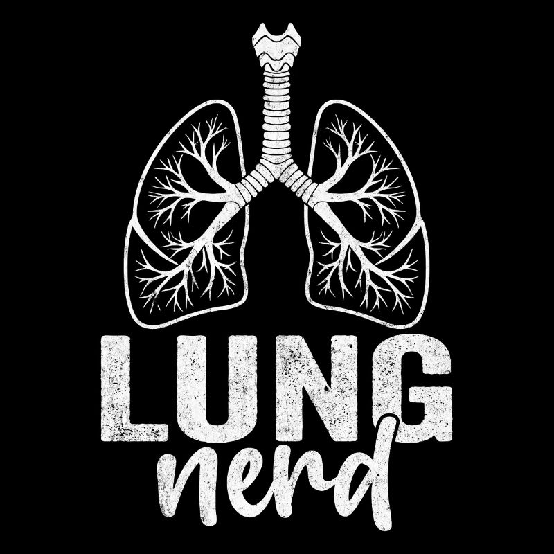 Lung Nerd Pulmonary Funny Respiratory Therapist
