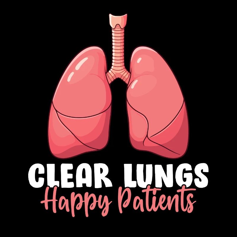 Clear Lungs Happy Patients Funny RT Respiratory