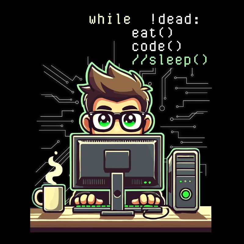 Programmierer Computercodierungssoftwareentwickler