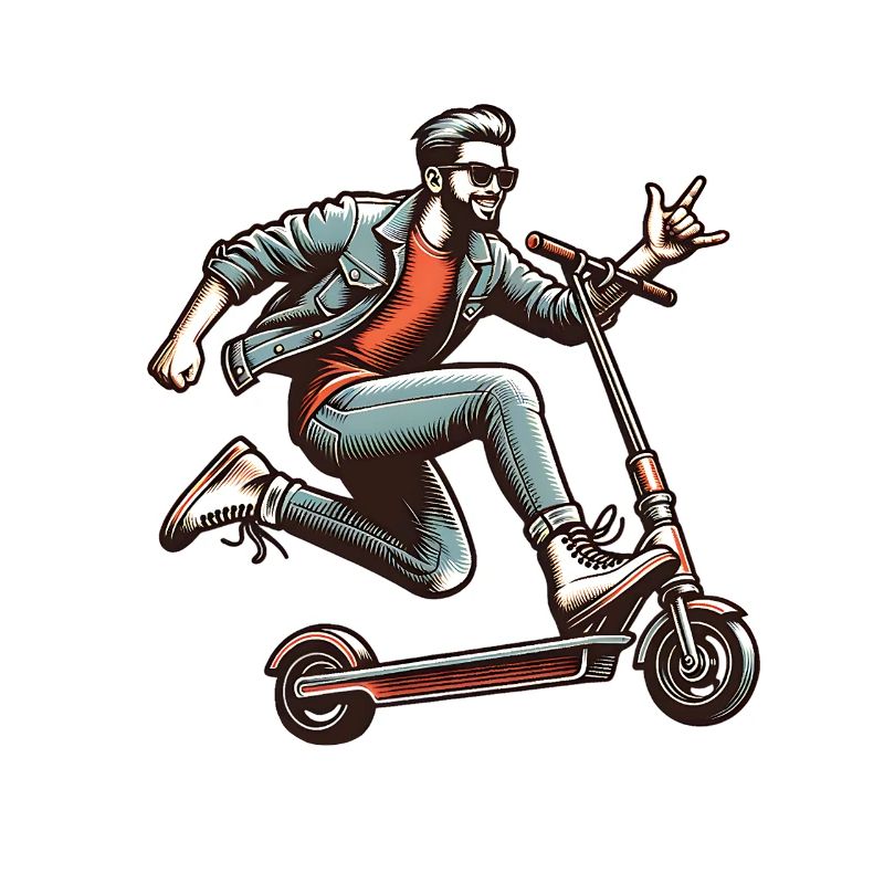 Tretroller E-Scooter E-Roller