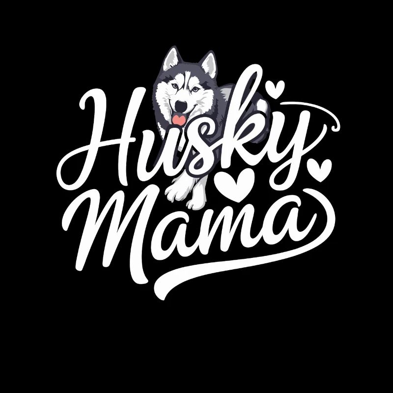 Husky Mama - Compagnon affectueux pour husky