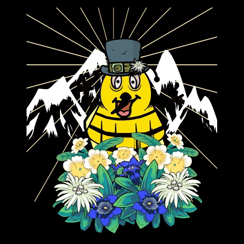 Tyrolean Bumblebee Bee Bees Insect Austria Child