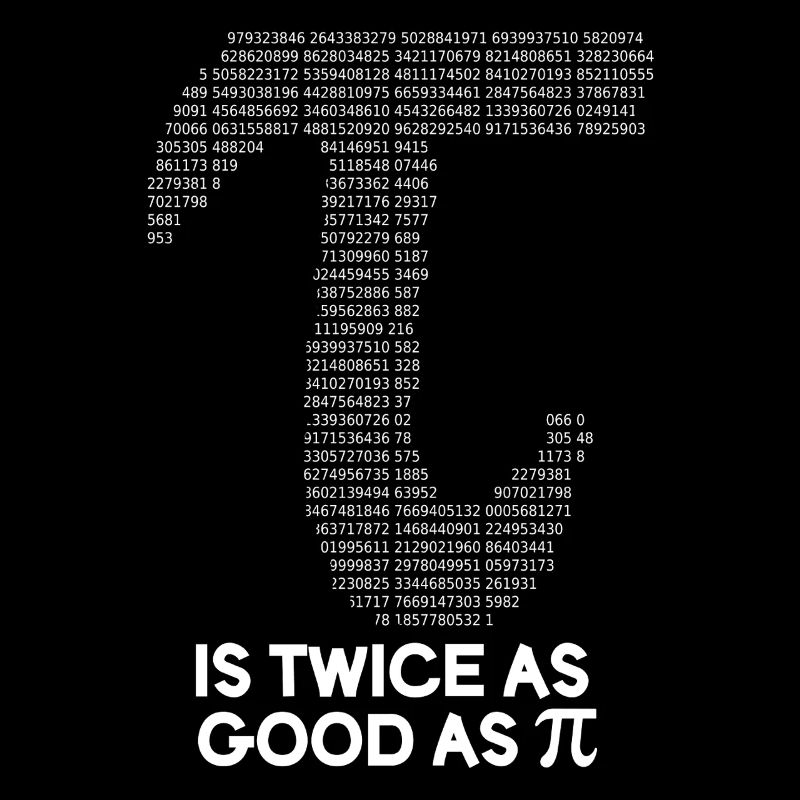 Pi Day is twice as good as Pi numbers