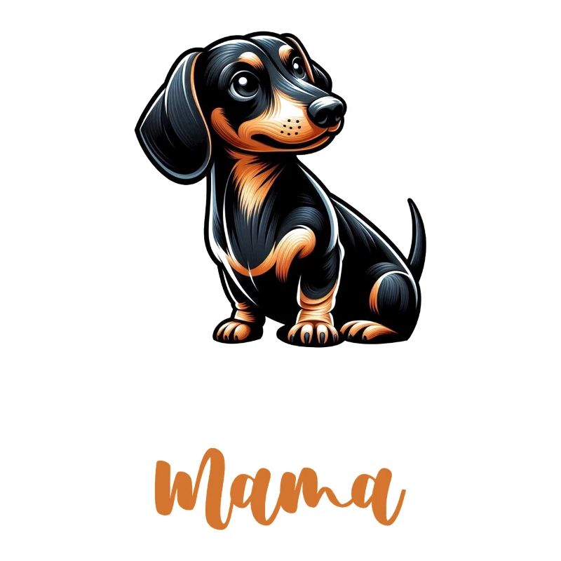 Dackel Mama Muttertag Mutterschaft Mama Elternteil