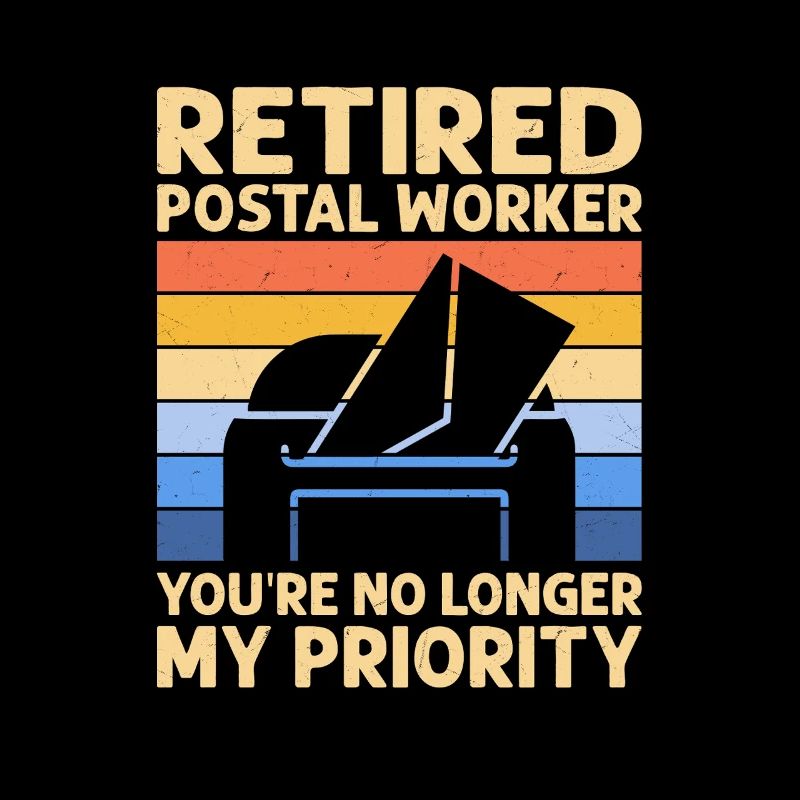 Retired Postal Worker Postal Worker Mailman