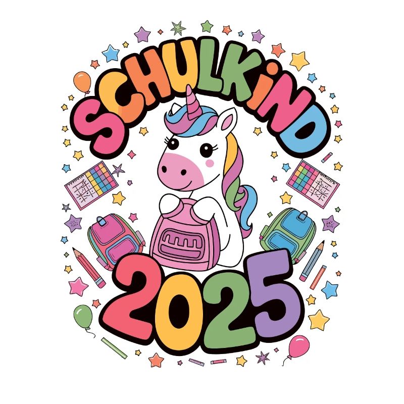 Schulkind 2025 Einschulung Schulanfang