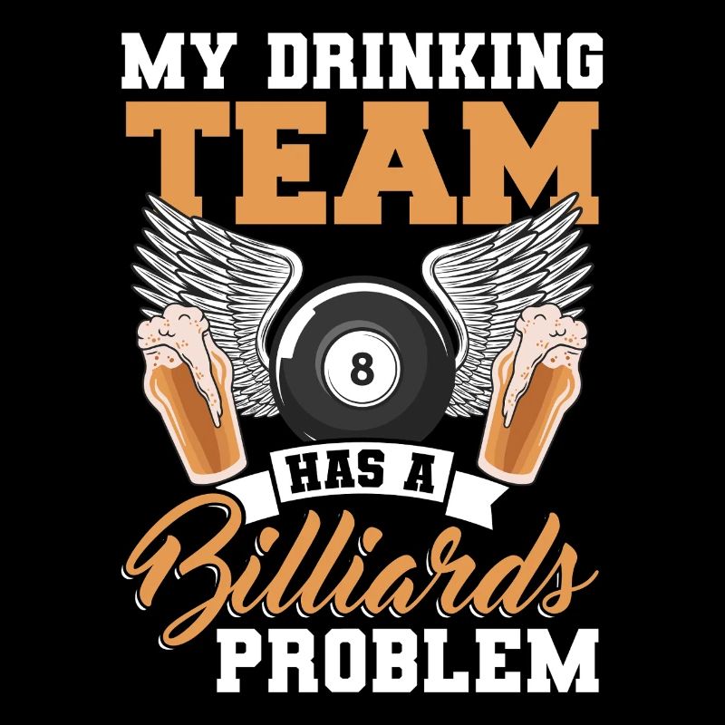 My drinking team has a billiards problem