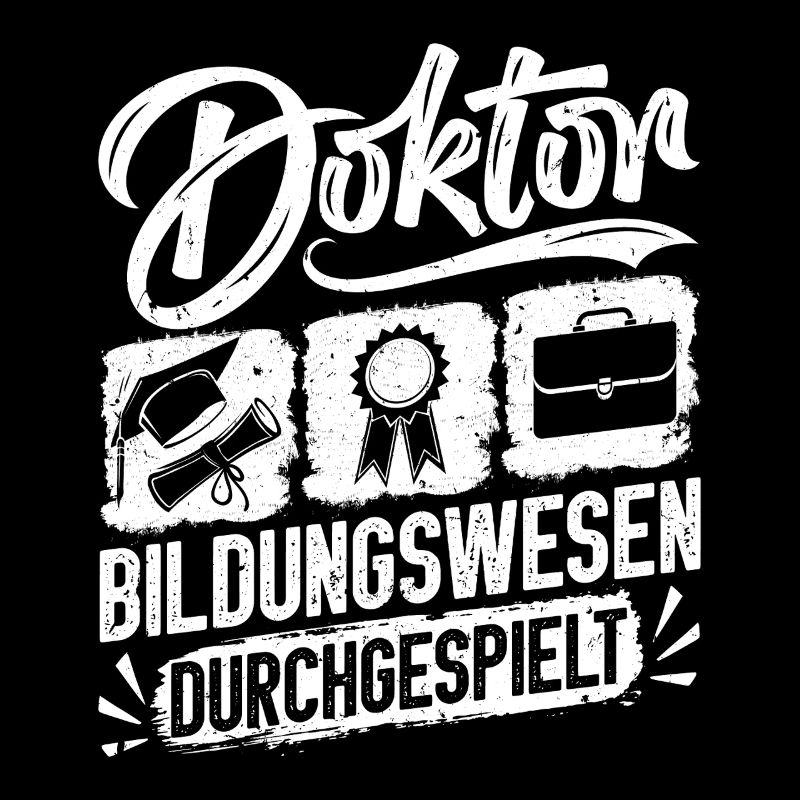 Doktortitel DOKTOR BILDUNGSWESEN DURCHGESPIELT