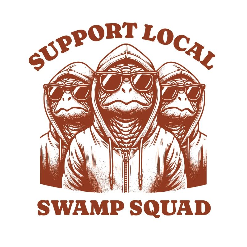 tortoise Lovers - Support Local swamp squad