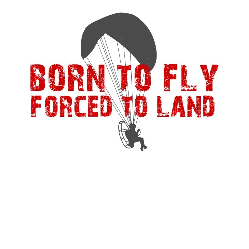 Born To Fly Forcé D’atterrir Paramoteur