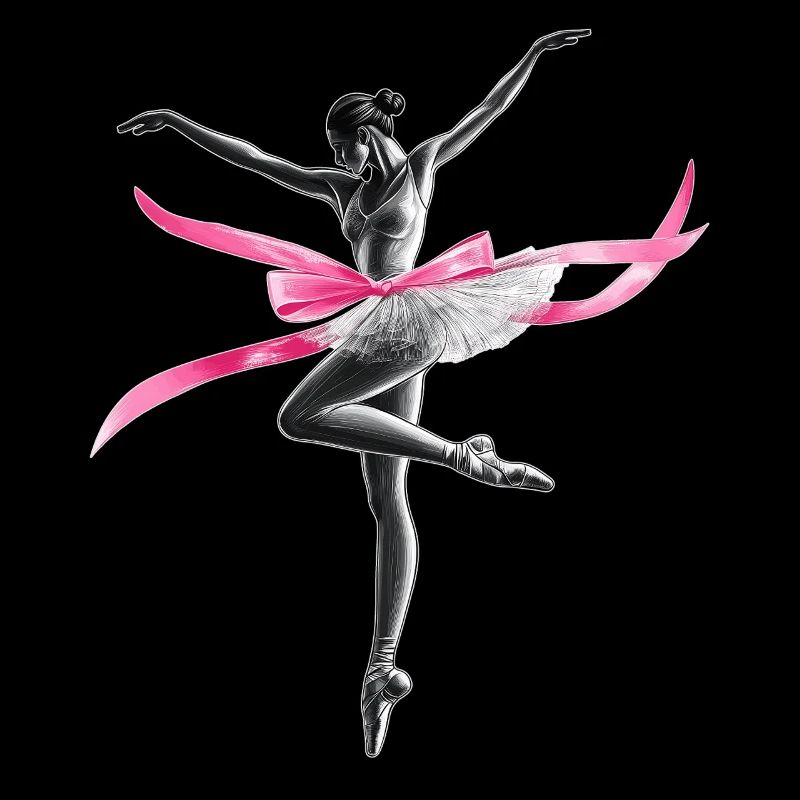 Coquette Bow Ballerine Danse Ballet Danseuse