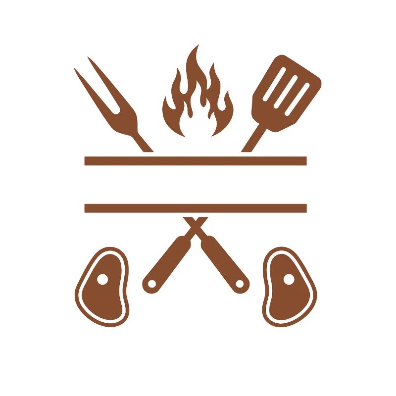Barbecuing is a man's thing