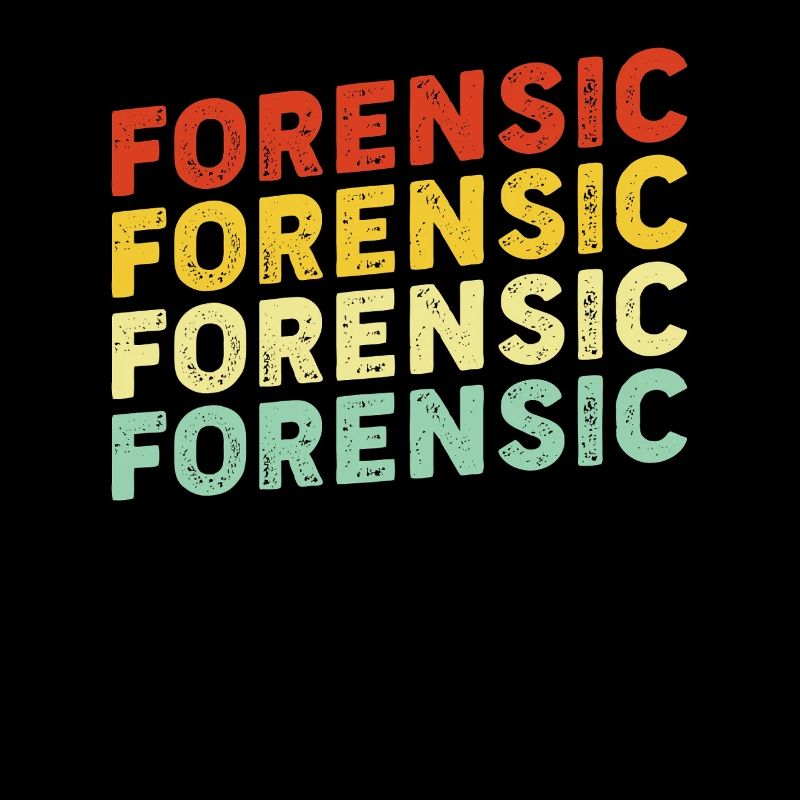 Funny Forensics Retro Pathologist Forensic