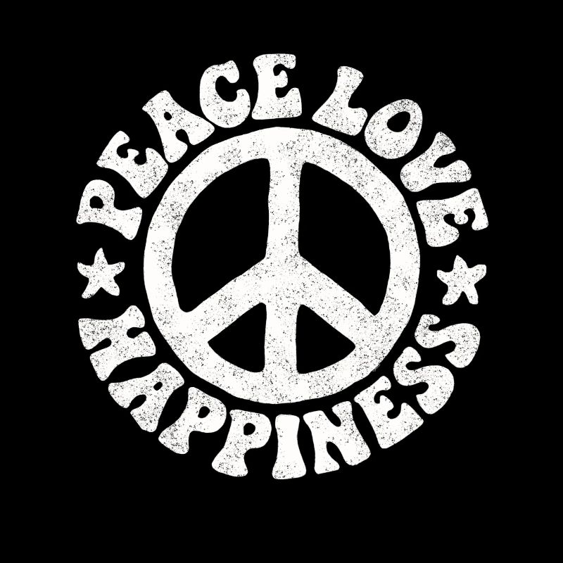 Friedenszeichen Friedenssymbol Hippie Geschenk