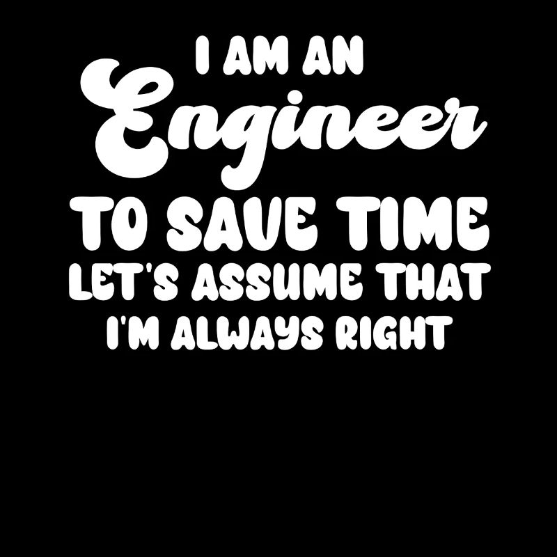 Ich bin ein Ingenieur, der immer Recht hat