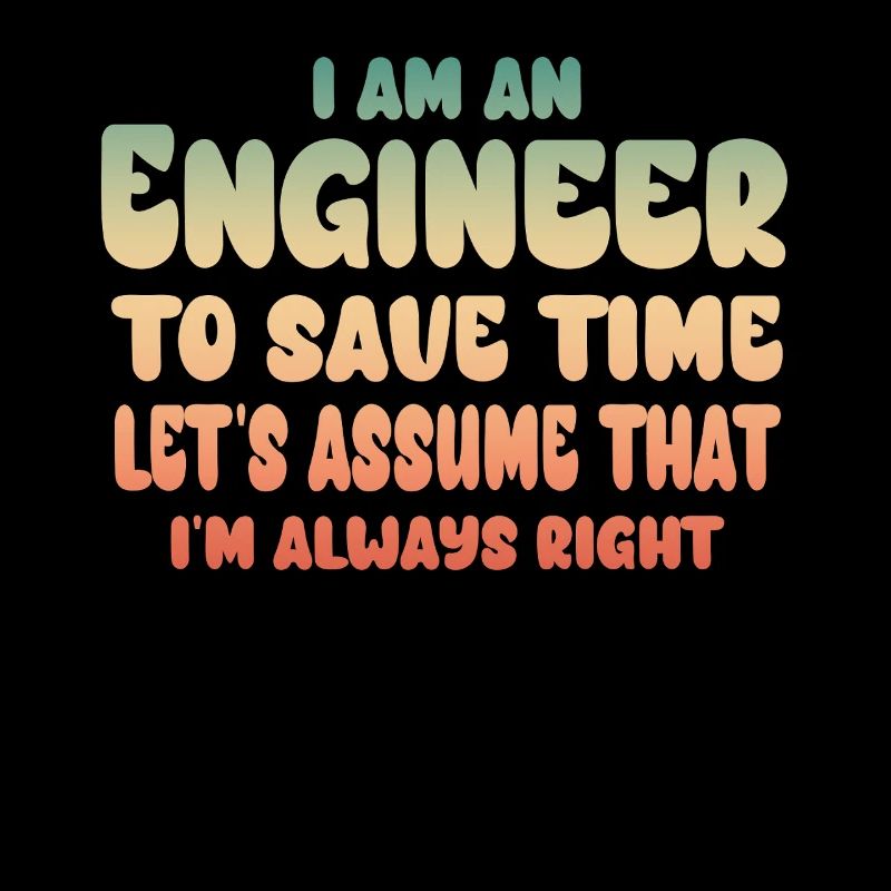 Ich bin ein Ingenieur, der immer Recht hat
