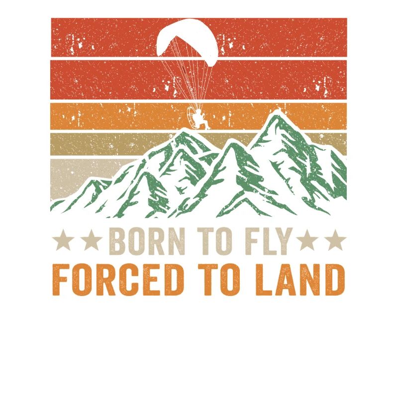 Born To Fly Forcé D’atterrir Paramoteur