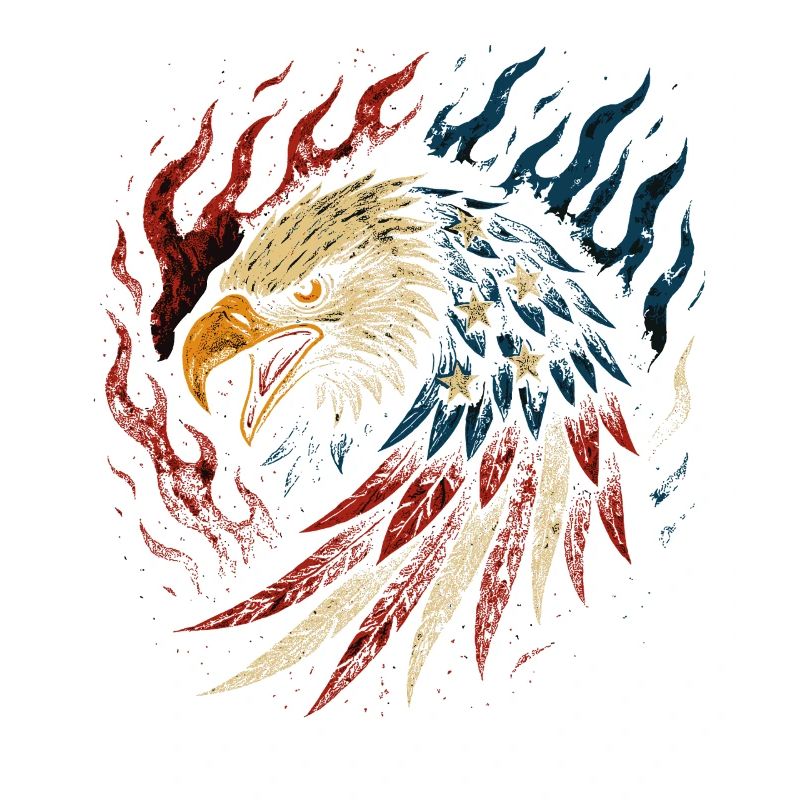 Freedom Eagle - Patriotic Eagle
