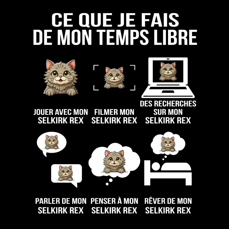 Ce que je fais de mon temps libre selkirk rex