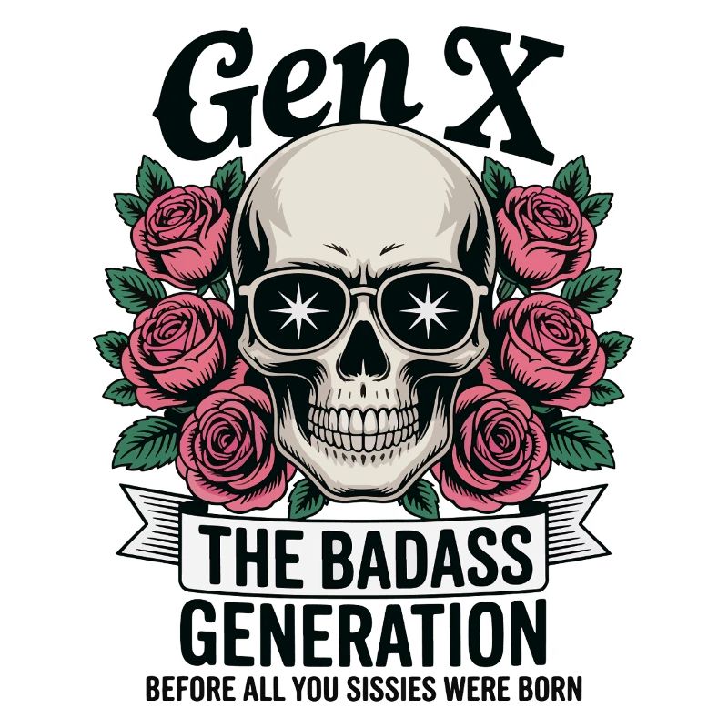 Gen X Génération badass avant la naissance S’amuser
