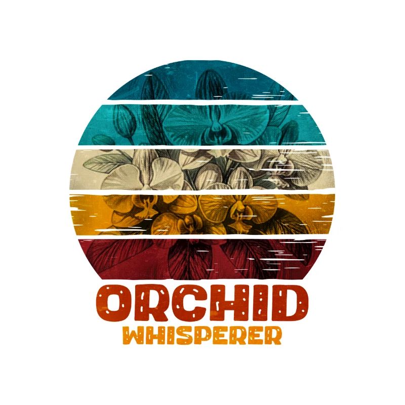 Conception de l'orchidée chuchoteuse