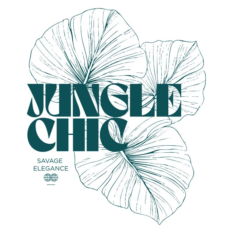 Botanical Jungle Monstera Leaf Pattern Design