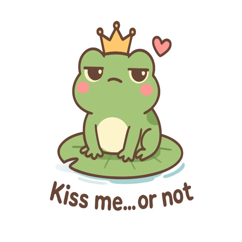 Kussfrosch König – Küss mich oder nicht