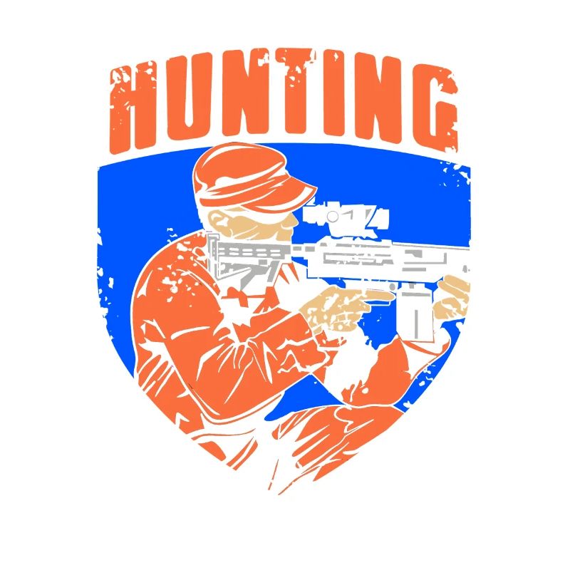 Hunter Aiming Badge Tactical Shooting Style